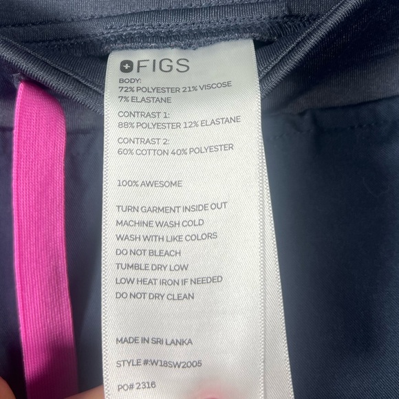 Figs Joggers Zamora Night Sky size large - Picture 6 of 9